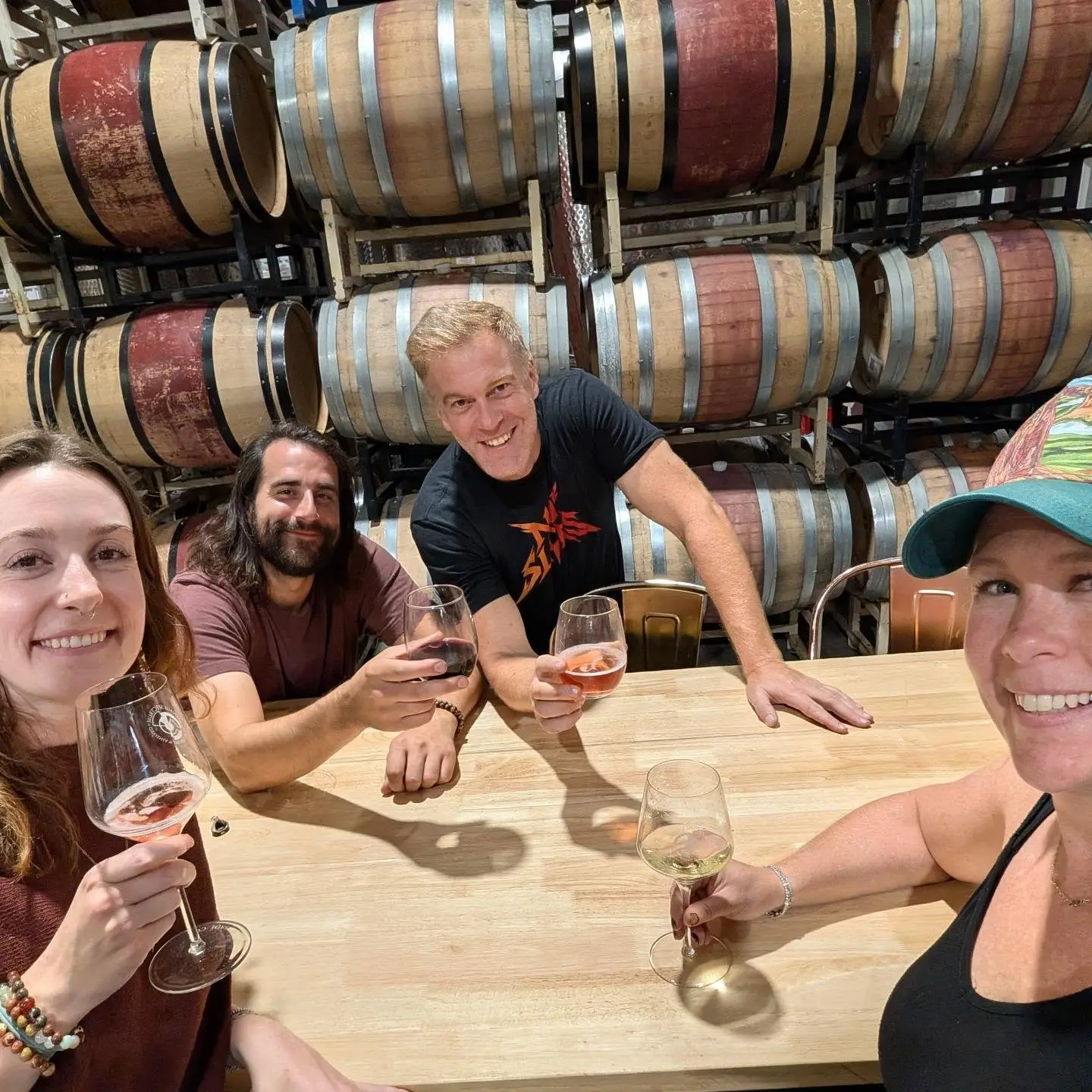 Workin' 9-5 ish and closing down labor Day weekend with this crew!🥂🍾🍷🧀🍕🎶🎸🪕⚡ @cnoliver4
@claytonyeazle.music @ciao_baby_gj CHEERS to everyone who celebrated with us!
@meltedmomentsgj
@underdogcheese 
@anthony.peebles